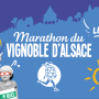 Affiche du Marathon du Vignoble d'Alsace 2024