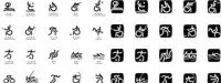 Pictogrammes des jeux paralympiques de Pékin 2008