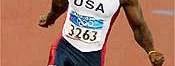Justin Gatlin gagne le 100m, Asafa Powell se blesse