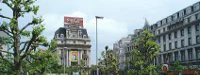 Marathon de Bruxelles : Nouvelle arrivée, place De Brouckère