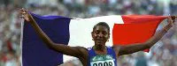Marathon de New-York : Marie-José Pérec au départ