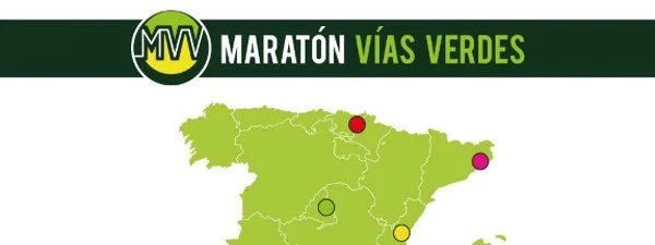 Marathon Vias Verdes Ojos Negros : José Miguel Alocen Gutierrez et Xari Adrian Caro victorieux