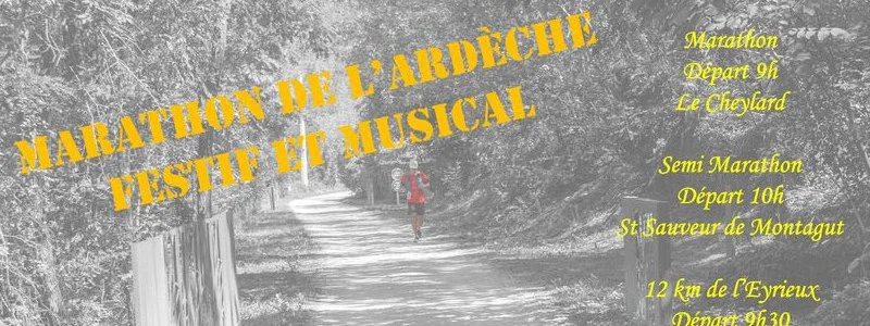 Marathon de l'Ardèche : Nicolas Zalejski et Amelie Borie vainqueurs