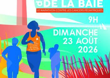 Affiche du Marathon des Étoiles de la Baie 2026