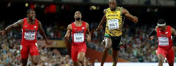 Mondiaux de Pékin : Sur 100 m, le roi, c'est Usain Bolt