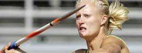 Carolina Klüft reine de l'heptathlon
