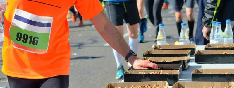 L'alimentation pour un marathon
