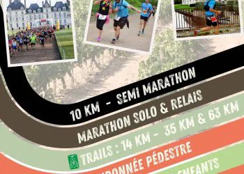 Affiche du Marathon de Cheverny 2026