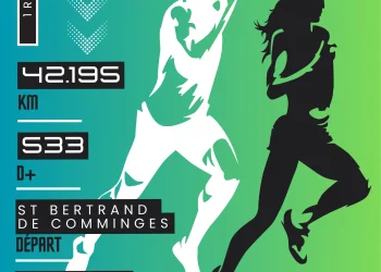 Affiche du Marathon des Pyrénées Haut-Garonnaises 2026