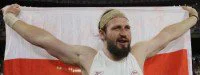 Lancer du Poids : L'or pour le Polonais Majewski