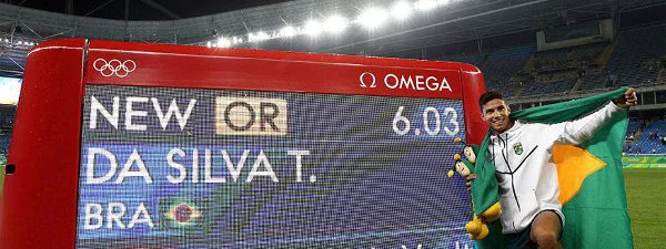 JO 2016 : Thiago Braz Da Silva champion olympique à la perche, Lavillenie en argent