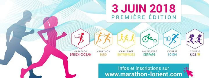 Marathon Breizh Océan : 1ère édition le 03 juin 2018