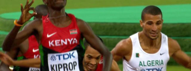 Mondiaux de Pékin : 3ème couronne mondiale pour Asbel Kiprop sur 1500 m