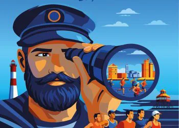 Affiche du Marathon de La Rochelle 2026