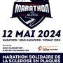 Affiche du Marathon des Alpes 2024