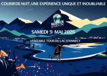 Affiche du Marathon du Clair de Lune 2026
