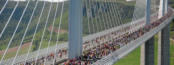 4ème édition de la course du Viaduc de Millau le 22 mai 2016