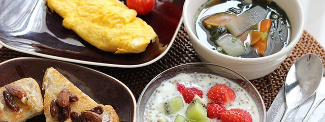 Petit déjeuner équilibré