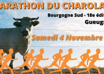 Affiche du Marathon du Charolais 2023
