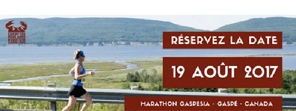 Gaspesia Marathon (Canada) : 2ème édition le 19 aout 2017