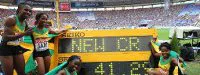 Chpts du Monde 2013 - 4x100 m dames : La Jamaique en or, la France disqualifiée 