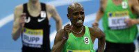 Record d'Europe du 5000 m en salle pour Mo Farah 