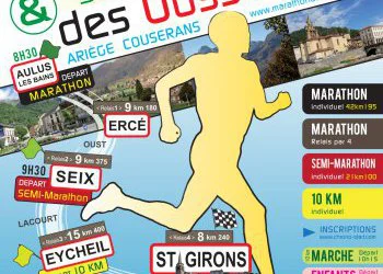 Affiche du Marathon des Oussaillès 2025