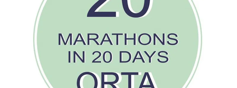 20 Marathons in 20 days Lac d'Orta