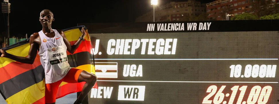 Record du Monde du 10000 m sur piste pour Joshua Cheptegei