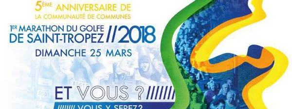 Marathon du Golfe de Saint-Tropez : 1ère édition le 25 mars 2018