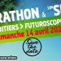 Affiche du Marathon Poitiers-Futuroscope 2024