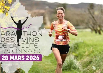 Affiche du Marathon des vins de la Côte Chalonnaise 2026