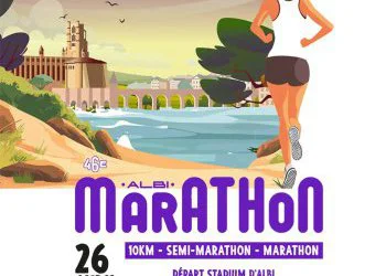 Affiche du Marathon d'Albi 2026