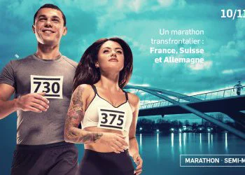 Affiche du Marathon des 3 Pays du Rhin 2020