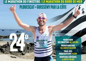 Affiche du Marathon du Finistère 2026