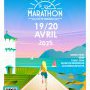 Affiche du Marathon Côte Indigo 2025