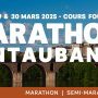 Affiche du Marathon de Montauban 2025