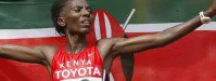 Catherine Ndereba championne du monde de marathon