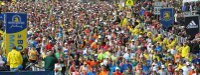 Plus de coureurs au Marathon de Boston 2014