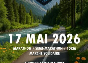 Affiche du Marathon des Alpes 2026