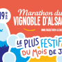 Affiche du Marathon du Vignoble d'Alsace 2025