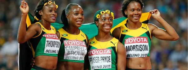 Mondiaux de Pékin : Les Jamaïcaines conservent leur titre du relais 4x100 m