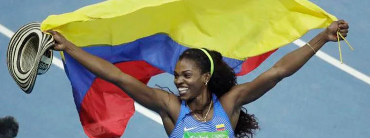 JO 2016 : L'or du triple saut pour la Colombienne Ibargüen