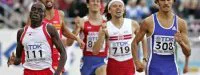 Baala en finale du 800 m