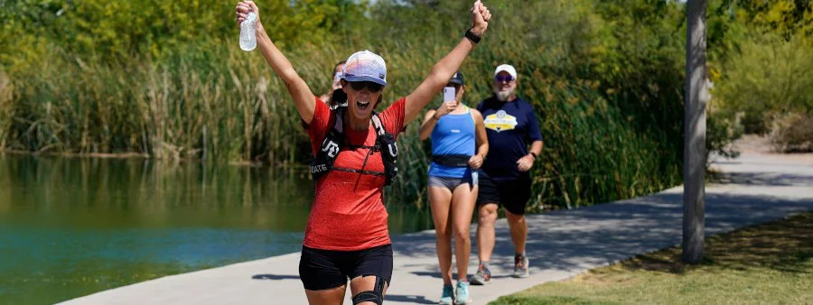 Record de marathons consécutifs pour l'athlète amputée Jacky Hunt-Broersma
