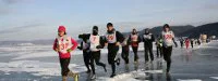 Courir un marathon sur le lac Baïkal