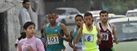 Affluence pour le 2ème marathon de Gaza malgré les intempéries