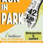 Affiche du Run'in Park Marathon 2025