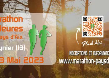 Affiche du Marathon du Pays d'Aix 2023