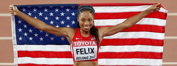 JO 2016 : Allyson Felix pourra viser le doublé sur 200 m et 400 m
